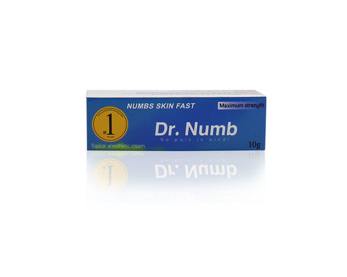 Ο ΔΡ NUMB 10g διαστίζει την ανώδυνη κρέμας λιδοκαΐνης ναρκωμένη κρέμα δερματοστιξιών Eyeliner κρέμας Makeup Numbing κρέμας μόνιμη