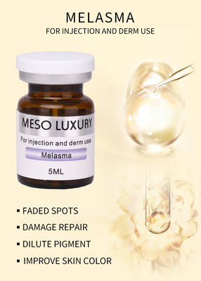 Αντι UV μέσος ορός προσώπου εγχύσεων 5ml ορών αφαίρεσης Melasma για τα μαύρα σημεία
