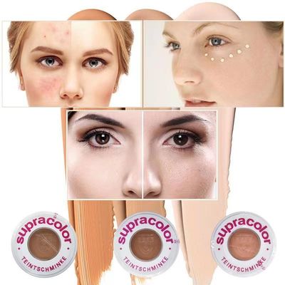 Ενιαία του προσώπου σκόνη ιδρύματος Makeup ελέγχου πετρελαίου Kryolan Supracolor
