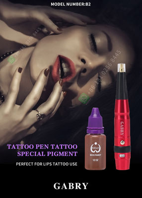 Μόνιμη εξάρτηση μηχανών Makeup φρυδιών περιστροφική με τις βελόνες κασετών Thunderlord