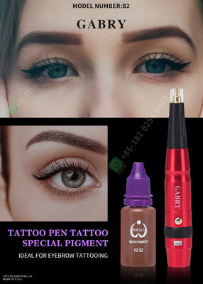 Μόνιμη εξάρτηση μηχανών Makeup φρυδιών περιστροφική με τις βελόνες κασετών Thunderlord