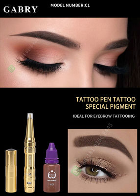 Μόνιμη εξάρτηση ηλεκτρικό Microblading μηχανών πυροβόλων όπλων δερματοστιξιών Makeup για το φρύδι