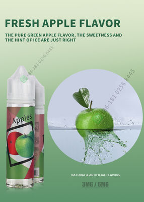 FCC 3mg 6mg E-Liquid Vape Juice Vaping Liquid 24 μήνες Διάρκεια ζωής