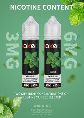 Υγρή αγνότητα 99,9% χυμού Vaping γεύσης μεντών για το τσιγάρο Ε