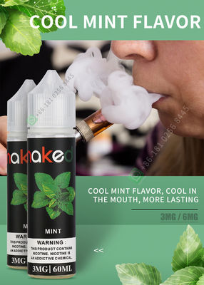 Υγρό γούστου Ε Vaping μεντών για τον ηλεκτρονικό νεαρό δικυκλιστή 2.02oz συσκευών καπνίσματος τσιγάρων