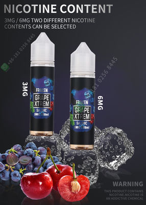 60ml Ε - υγρός χυμός Vape νικοτίνης αλατισμένος για τη μάνδρα Vape