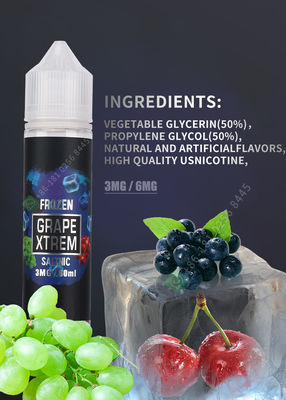Η υλική FCC νικοτίνης χυμού 6mg 11mg 12mg cOem 2.029OZ Vape