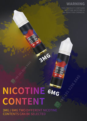Δυσάρεστος χυμός 10ml Vape νικοτίνης αλατισμένος από τη γαλήνια ελαφριά ομίχλη