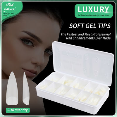 Ελαφριά Gel Nail Tips 500PCS / Box Ακρυλικά Νύλα Πίεση στα Νύλα για Nail Art Design εργαλεία μανικιούρ