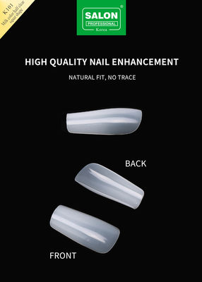500pcs/Box ABS Salon Επαγγελματικά ψεύτικα νύχια για DIY Nail Art