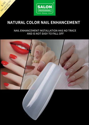 500pcs/Box ABS Salon Επαγγελματικά ψεύτικα νύχια για DIY Nail Art