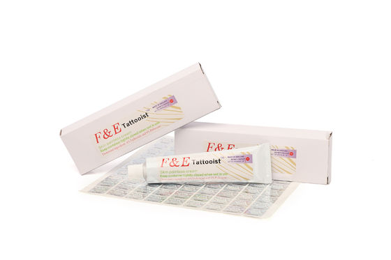 Αρχική Υψηλής Αποτελεσματικότητας 30g F&E Tattooist Numb Cream Topical Anesthetic Cream Προμήθειες για τατουάζ