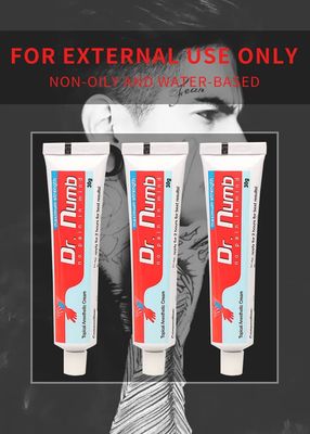 Red Dr Numb Ceram10g 30gram for Semi-Permanent Makeup Body Tattoo Piercing Microblading Eyebrows Tattoo