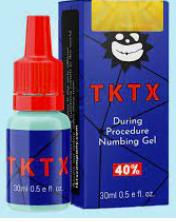 TKTX Numbing Gel 15ml Γρήγορης Δράσης Μπλε Gel με 9% Λιδοκαΐνη για Ανακούφιση από τον Πόνο