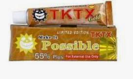 Πιθανή κρέμα αναισθησίας για τατουάζ 55% Tktx Αναισθητική αλοιφή για τατουάζ