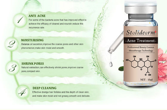 Βοτανικός σπυρακιών αφαίρεσης ορός Microneedling ορών δερμικός για τα σημάδια ακμής