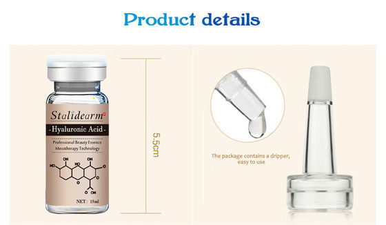 Hyaluronic όξινος μέσος φυσικός του προσώπου λαμπρύνοντας ορός Microneedling ορών