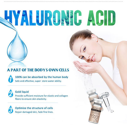 Hyaluronic όξινος μέσος φυσικός του προσώπου λαμπρύνοντας ορός Microneedling ορών