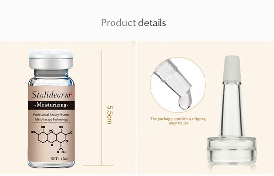 Ενυδατικός 15ml μέσος ορών ορός δερμάτων Microneedling Derma Hyaluronic όξινος