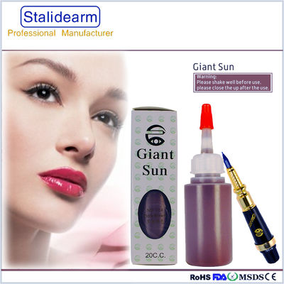 ΓΙΓΑΝΤΙΑΙΑ χρωστική ουσία Makeup ΗΛΙΩΝ ημι μόνιμη/αρχικό μελάνι 20ml δερματοστιξιών για τη χειλική δερματοστιξία φρυδιών