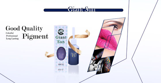 ΓΙΓΑΝΤΙΑΙΑ χρωστική ουσία Makeup ΗΛΙΩΝ ημι μόνιμη/αρχικό μελάνι 20ml δερματοστιξιών για τη χειλική δερματοστιξία φρυδιών