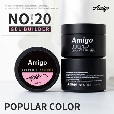 Ζωηρόχρωμα UV ρητίνης χρώματα επέκτασης 56ML 20 πηκτωμάτων πολωνικά Odorless