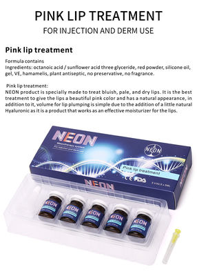 Ρόδινη έγχυση ορών χειλικής επισκευής Mesotherapy ορών χειλικής επεξεργασίας 0,17 ουγγιές -υγρ.