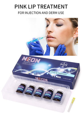 Ρόδινη έγχυση ορών χειλικής επισκευής Mesotherapy ορών χειλικής επεξεργασίας 0,17 ουγγιές -υγρ.