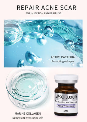 MESO LUXURY Διάλυμα Έγχυσης Μεσοθεραπείας Ορού Εξωσωματίων Κυττάρων Κόκκινες Κηλίδες Δέρματος Θεραπεία Ακμής