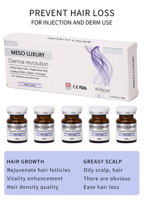 Αντι επεξεργασία εγχύσεων Mesotherapy ορών απώλειας τρίχας πολυτέλειας για την αύξηση τρίχας