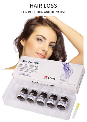 Αντι επεξεργασία εγχύσεων Mesotherapy ορών απώλειας τρίχας πολυτέλειας για την αύξηση τρίχας