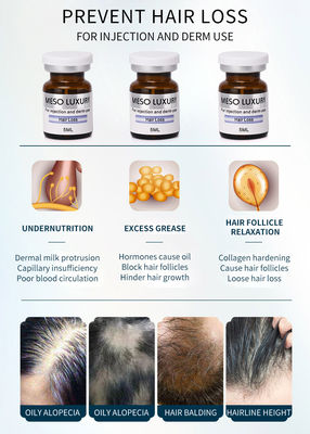 MESO Luxury Anti Hair Loss Ενέσιμο ορό Μεσοθεραπεία Λύση Θεραπεία Ανάπτυξης Μαλλιών