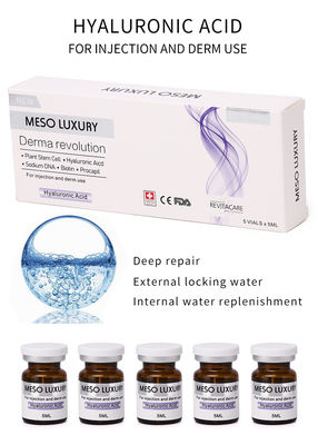 Ιδιωτική ετικέτα που ενυδατώνει τις Hyaluronic όξινες εγχύσεις Mesotherapy πολυτέλειας εγχύσεων ορών για το νεώτερο πρόσωπο