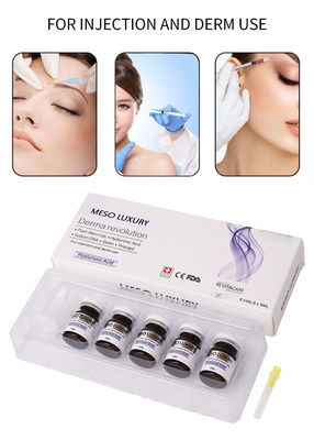 Ιδιωτική ετικέτα που ενυδατώνει τις Hyaluronic όξινες εγχύσεις Mesotherapy πολυτέλειας εγχύσεων ορών για το νεώτερο πρόσωπο
