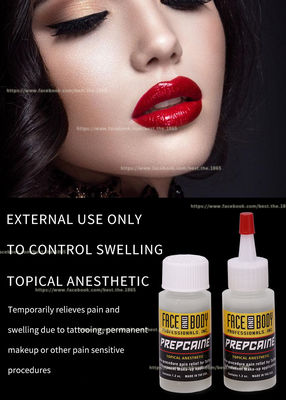 PREPCAINE 30ml στηρίζει το ανακουφίζοντας πήκτωμα πόνου αναισθητικού δερματοστιξιών πηκτωμάτων Numbing