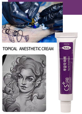 Φρυδιών μόνιμη Makeup Licocaine κρέμας πόνου στάσεων κρέμας 10g αναισθητικού δερματοστιξιών ναρκωμένη κρέμα CSLab 75%