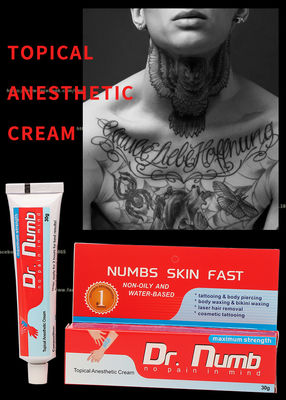 30g ναρκωμένοι κρέμα αναισθητικού/ο Δρ Numb Tattoo Numbing Cream μόνιμη επίδραση για 3 ώρες