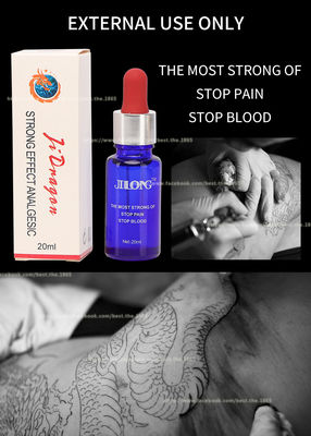 JINLONG υγρή διαφανής στάση υγρό 20ml πόνου πάγου παγώματος αναισθητικού δερματοστιξιών