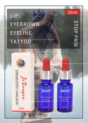 JINLONG υγρή διαφανής στάση υγρό 20ml πόνου πάγου παγώματος αναισθητικού δερματοστιξιών