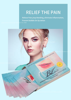 Μόνιμη αντι αλλεργία χειλικών μαξιλαριών Makeup χειλικών κολλών αναισθητικού αιμορραγίας στάσεων