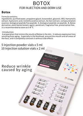 Χονδρικός αρχικός μέσος ορός εγχύσεων Botox θεραπείας διαφανής για καλλυντικό ιατρικό