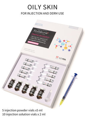 Ελαιούχος επεξεργασία δερμάτων Mesotherapy ελέγχου πετρελαίου εγχύσεων ορών νεολαίας