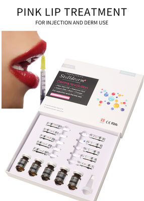 Ρόδινη ουσία χειλικής επισκευής Derma Microneedling Mesotherapy ορών επεξεργασίας χειλικών εγχύσεων εμπορικών σημάτων Stalideram