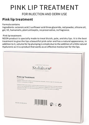 Ρόδινη ουσία χειλικής επισκευής Derma Microneedling Mesotherapy ορών επεξεργασίας χειλικών εγχύσεων εμπορικών σημάτων Stalideram