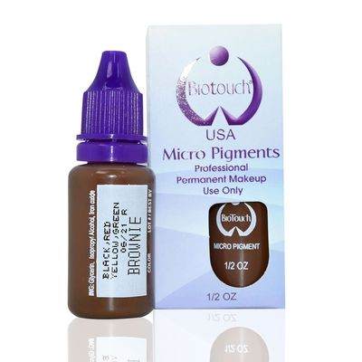 Μόνιμη Makeup χρωστικών ουσιών Biotouch 15ml καθαρή χρωστική ουσία μελανιού δερματοστιξιών Microblading