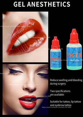 ανώδυνο TKTX Numbing λιδοκαΐνης 40% 15ml 30ml πήκτωμα αναισθητικού πηκτωμάτων για το δέρμα