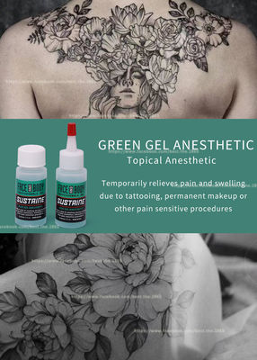 Πρωτότυπο Sustaine Numbing Gel Πράσινο Αντι-Αλλεργικό Γαλάζιο Gel Για Τατουάζ Αναισθητικό Gel