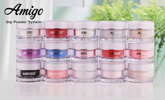 Ακρυλική εξάρτηση 20 SGS MSDS σκονών καρφιών βυθίζοντας χρωμάτων πιστοποιημένη