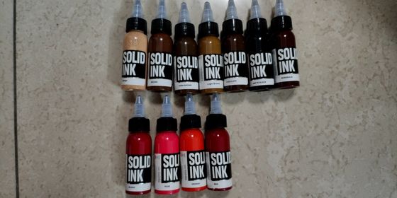 Φυσικό χρώματος μόνιμο Makeup μελάνι Tatttoo μελανιού χρωστικών ουσιών 30ML 60ML στερεό