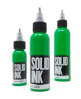 Πράσινη χρωστική ουσία 30ML 60ML 120ML 260ML μελανιού δερματοστιξιών μελανιού μικροϋπολογιστών στερεά